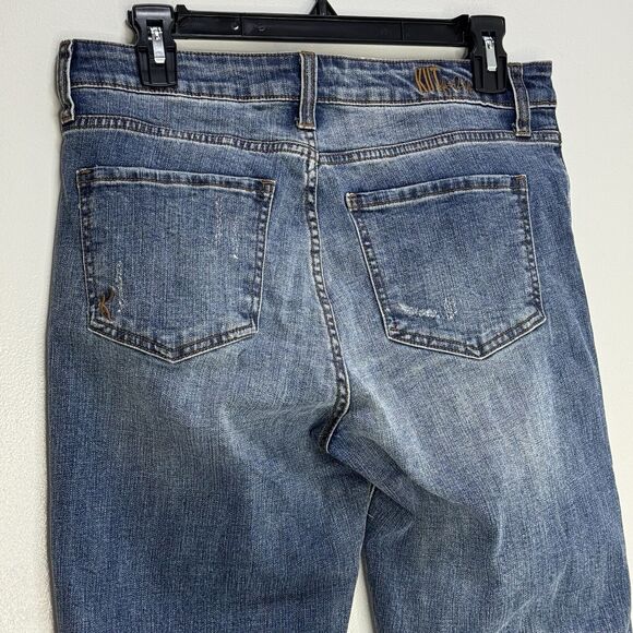 Kut From The Cloth Womens Jeans Sz 6 Katy Boyfriend Hi Rise Straight Ankle - Picture 3 of 5